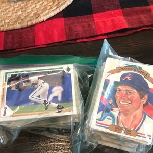 ATLANTA BRAVES Baseball Cards Assorted ‘81-91